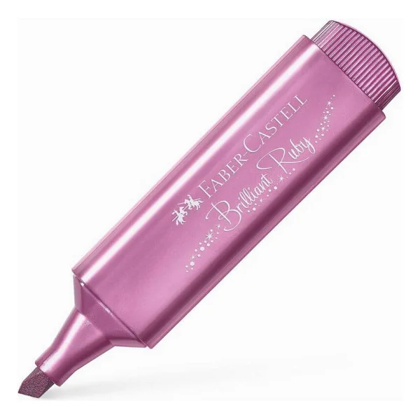 Faber-Castell 1546 Metalik Yakut Fosforlu Kalem - Görsel 7