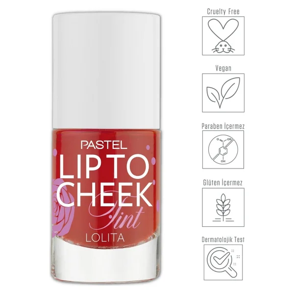 Pastel Lip To Cheek Tint Lolita Ruj Ve Allık - Görsel 3