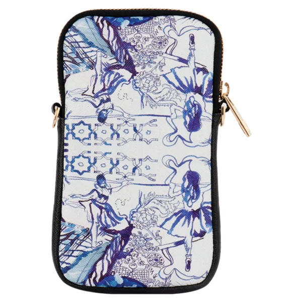 Minbag Marin Telefon Çantası, Ballerina Tiles - Renkli - Görsel 3