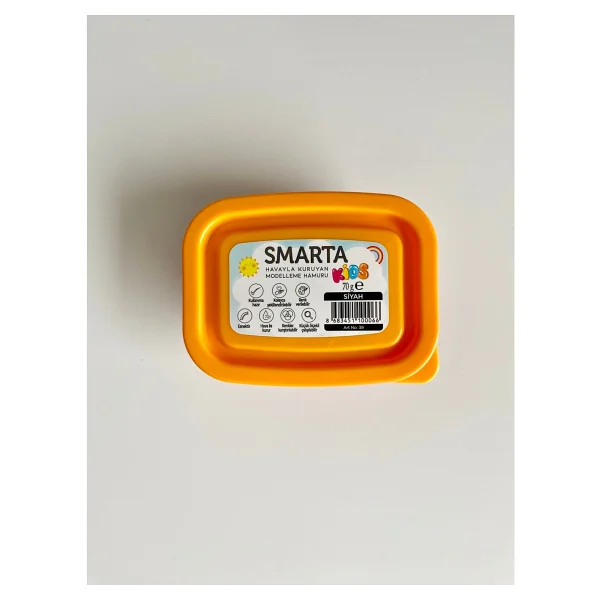 Smarta Kids 70 Gr Siyah Modelleme Hamuru - Görsel 2