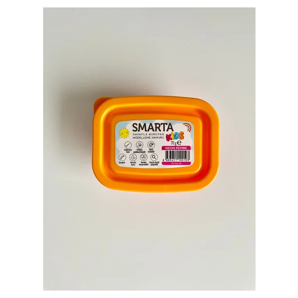 Smarta Kids 70 Gr Neon Pembe Modelleme Hamuru - Görsel 2