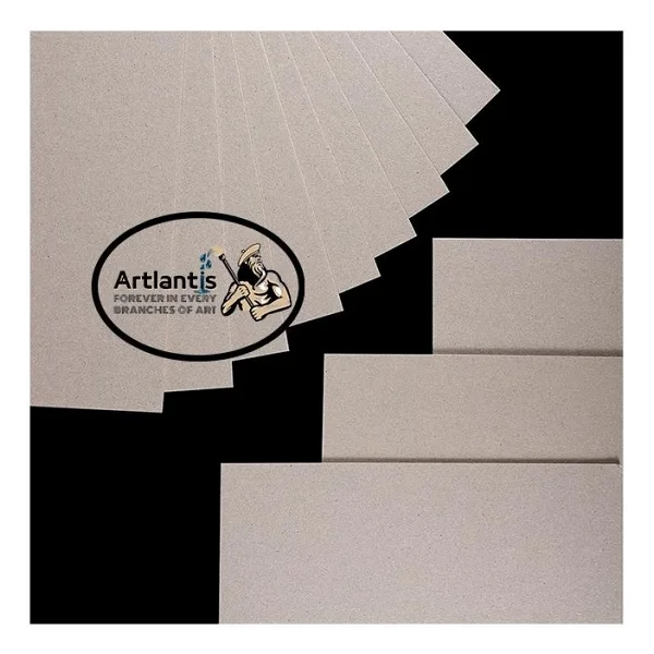 Mukavva Gri 2 Mm 35x50 Cm 5 Adet Sert Karton Ekstra Sıkıştırılmış 35x50 Mukavva Gri Renkli 2mm 5 Adet - Görsel 5