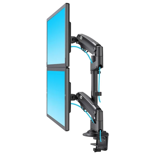 Ergoflex Ergoflex S16 Çift Kol 22-35inch Amortisörlü 2-9 Kg Monitör Standı 2026 Versiyon Gri - Görsel 9