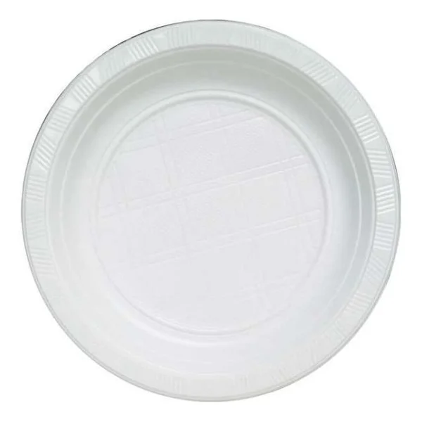 Tabak Plastik 13,5 Cm 100 Adet - Görsel 2
