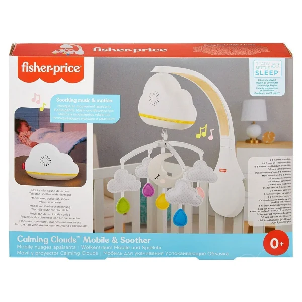 Fisher Price Mutlu Bulutlar Dönence Ve Uyku Arkadaşı Grp99 - Görsel 6