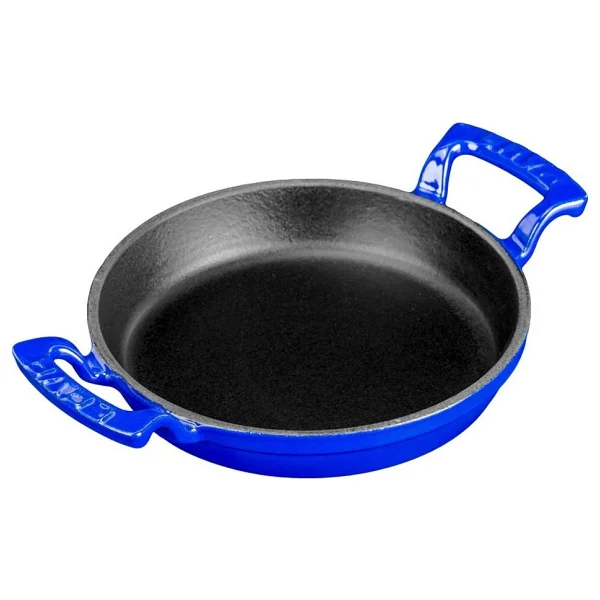 Lava Yuvarlak Yekpare Kulplu Mavi 20 Cm Döküm Sahan - Görsel 3