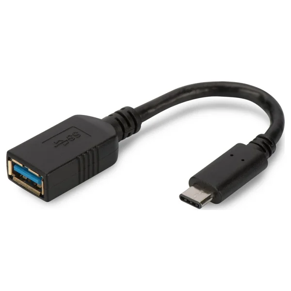 Dıgıtus USB C Tipi Adaptör Kablosu, Otg,C-A Tipi M/F, 0,15m3a, 5gb, 3.0 Version, Ak-300315-001-S - Görsel 5