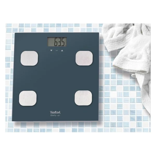 Tefal Akıllı Banyo Tartısı Yağ Ve Vücut Kitle Ölçer Paslanmaz Çelik Gövde Lcd Ekran Hassas Ölçüm - Görsel 5