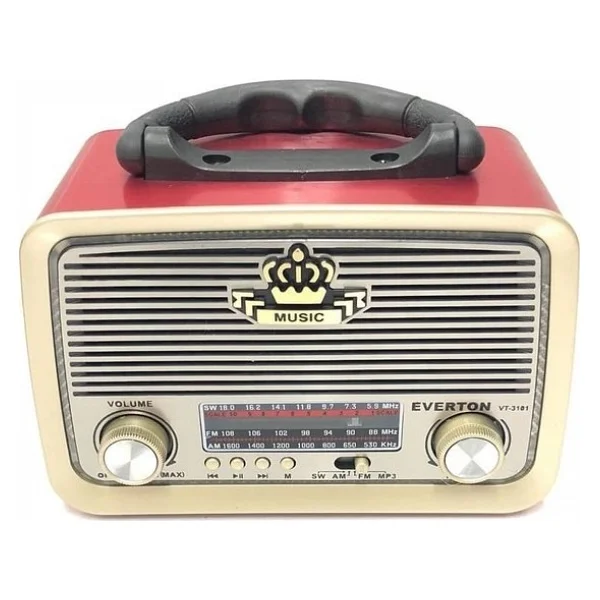 Everton Rt-301bt Bluetooth Nostaljik Radyo - Görsel 6
