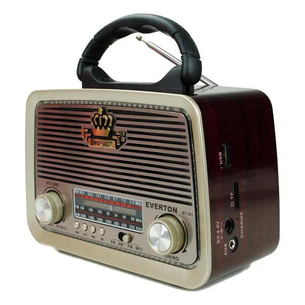 Everton Rt-301bt Bluetooth Nostaljik Radyo - Görsel 4