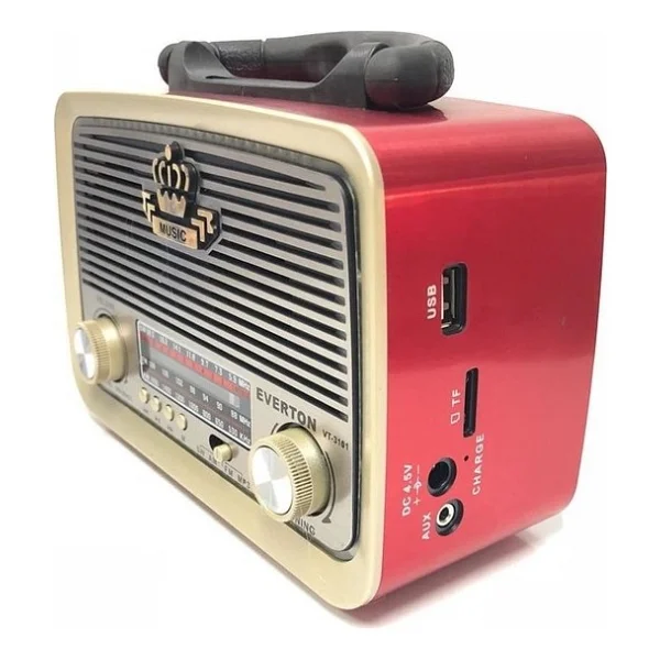 Everton Rt-301bt Bluetooth Nostaljik Radyo - Görsel 5