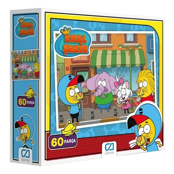 Ca Games Kral Şakir Puzzle 60 Parça 5095 - Görsel 2