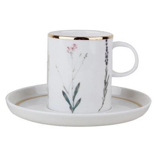 Porland Botanical 200 Cc Tabaklı Çay Fincanı - Görsel 2