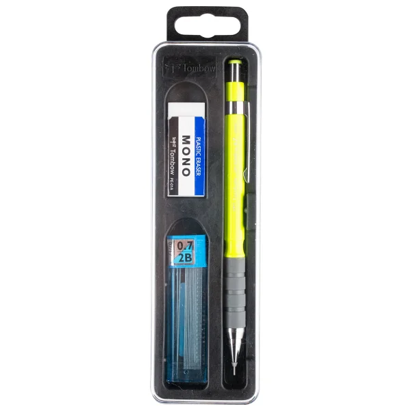 Tombow Sh-300 Grip Koyu Yeşil 0.7 Mm Versatil Uçlu Kalem Seti - Görsel 2