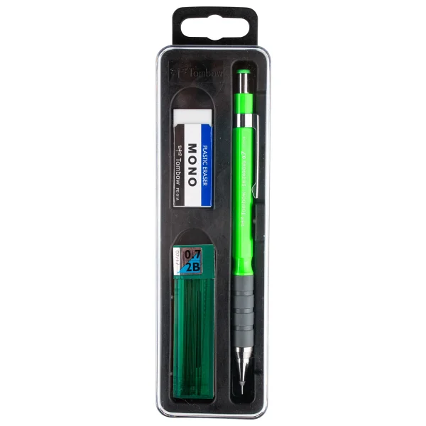 Tombow Sh-300 Grip Koyu Yeşil 0.7 Mm Versatil Uçlu Kalem Seti - Görsel 3
