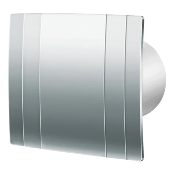 Blauberg Quatro Hi-Tech 100 Plastik Banyo Fanı 88 M3h - 100 Mm - Krom - Görsel 5