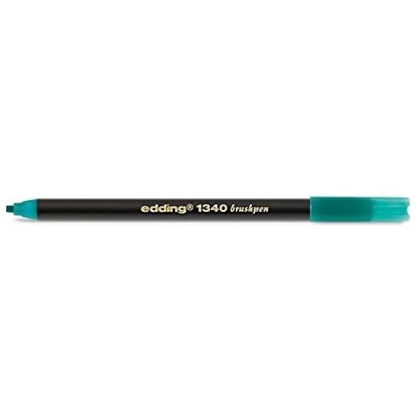 Edding 1340 Turkuaz Fırça Uçlu Keçeli Kalem