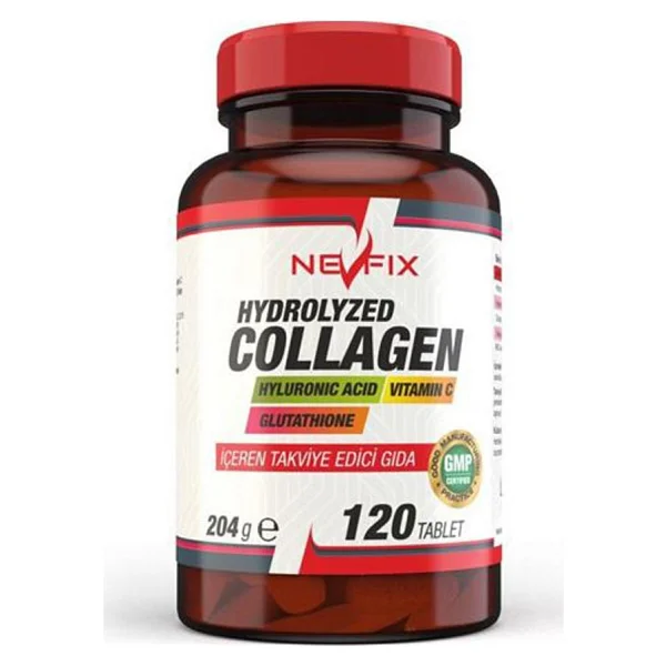 Nevfix Hidrolize Collagen Hyaluronic Acid 120 Tablet - Görsel 6