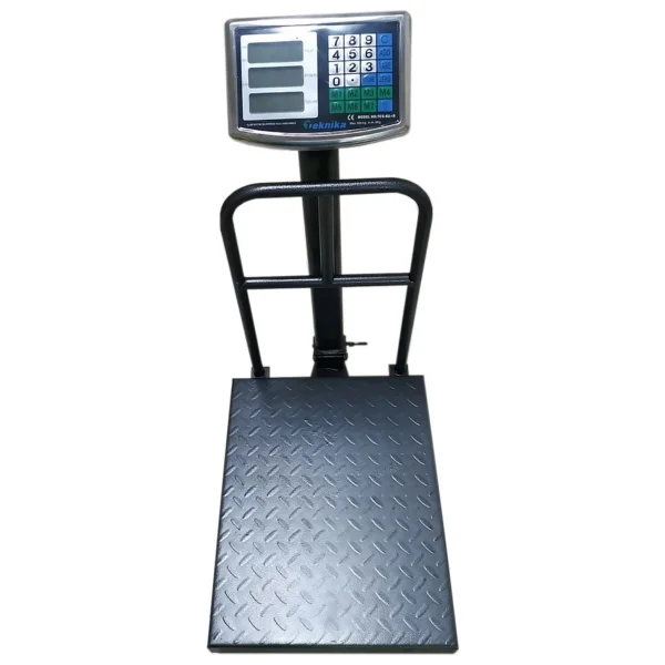 Teknika Elektronik Dijital Kantar Terazi 300 Kg Mavi - Görsel 4