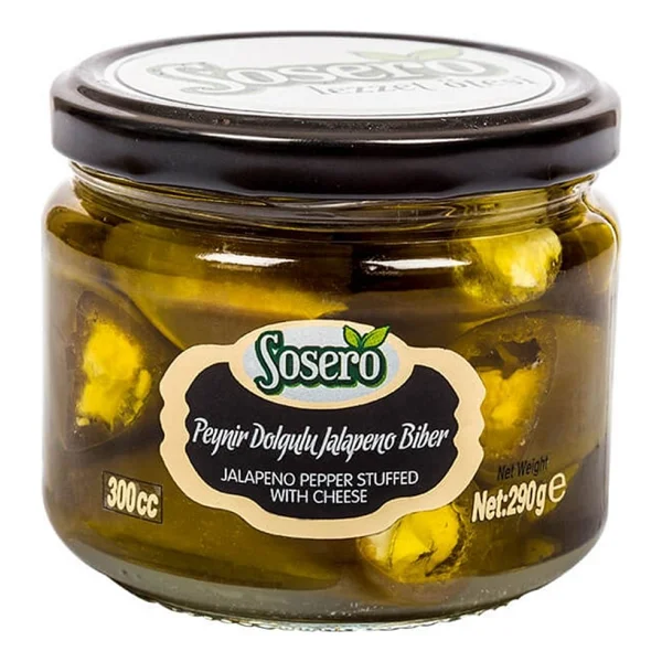 Sosero Peynir Dolgulu Jalapeno Biber 290 Gr - Görsel 5