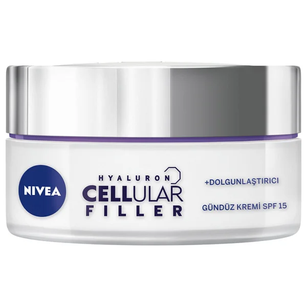 Nivea Hyaluron Cellular Filler Dolgunlaştırıcı Yaşlanma Karşıtı Gündüz Kremi Spf 15 50 Ml - Görsel 3