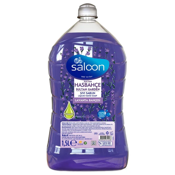 Saloon Sultan Has Bahçe Lavanta Bahçesi Sıvı Sabun 1.5 Lt - Görsel 2