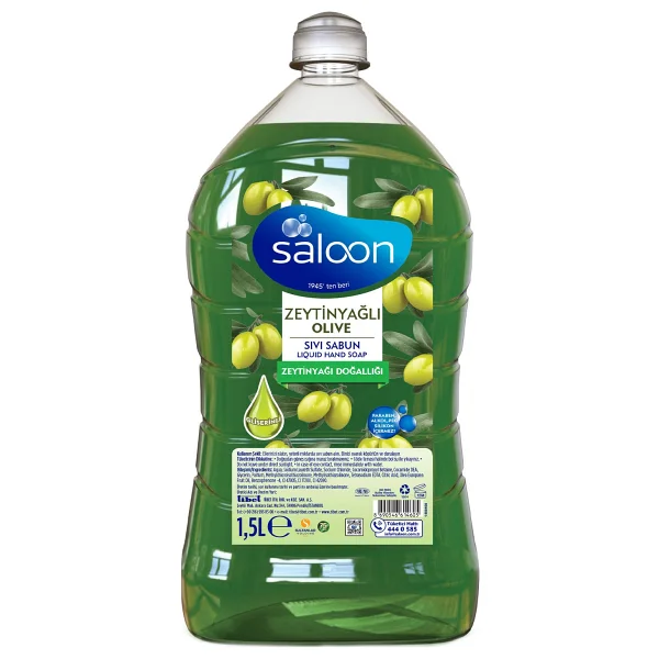 Saloon Zeytinyağlı Sıvı Sabun 1.5 Lt - Görsel 2