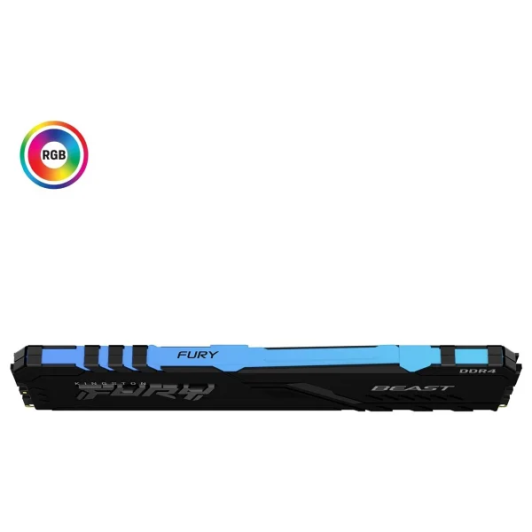 Kingston Fury Beast RGB 8 GB 3200 MHz Cl16 Kf432c16bba/8 DDR4 RAM - Görsel 3