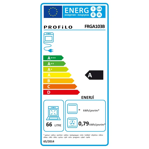 Profilo Frga103b Beyaz Ankastre Fırın - Görsel 3