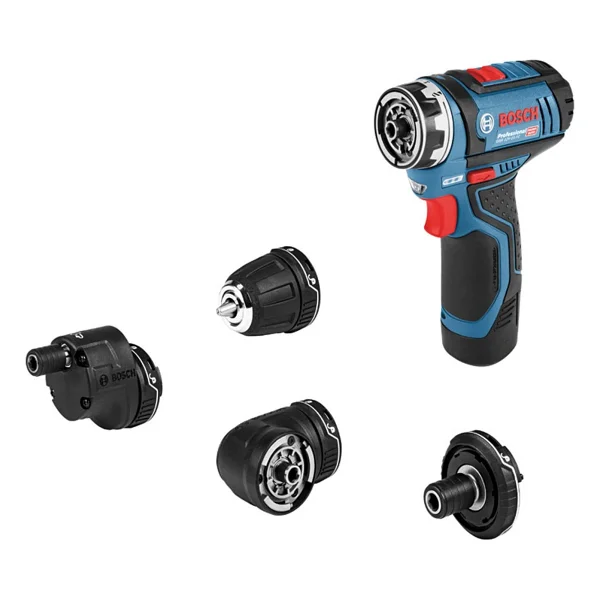 Bosch Gsr 12v-15 Fc Başlıklı Set Çift Akülü Vidalama Makinesi - Görsel 7