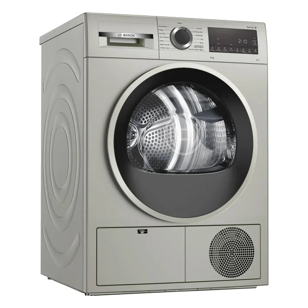 Bosch 9 Kg A++ Enerji Sınıfı Isı Pompalı Kurutma Makinesi - Dijital Kontrol Paneli, Inox Renk, 64 Db Sessiz Çalışma - Görsel 4