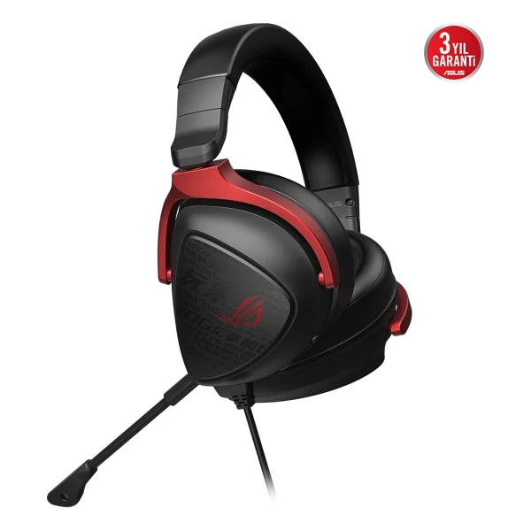 Asus Rog Delta S Core 7.1 Kablolu Kulak Üstü Oyuncu Kulaklığı - Görsel 2