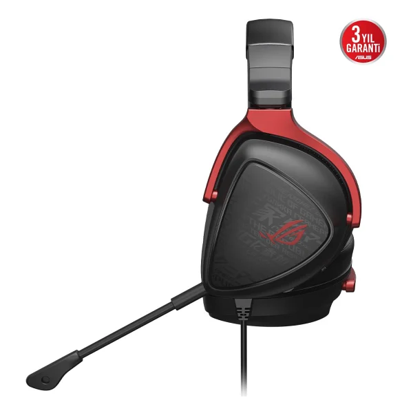 Asus Rog Delta S Core 7.1 Kablolu Kulak Üstü Oyuncu Kulaklığı - Görsel 3