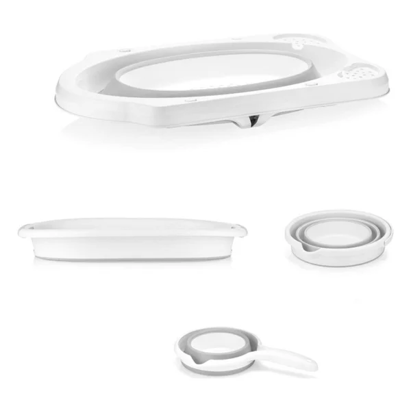 Hobby Life Coolbaby Hobbylife Katlanabilir Küvet 4 In 1 Set - Koyu Gri - Görsel 2