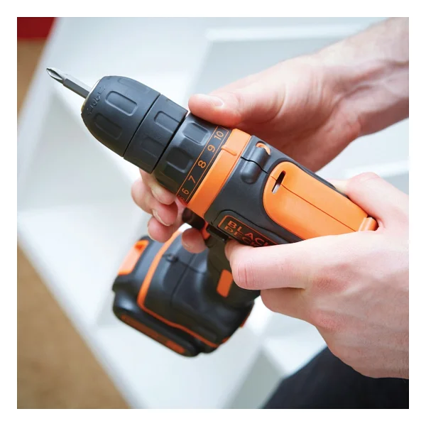 Black+Decker Bdcdd12k 10.8 V Darbesiz Matkap - Görsel 7