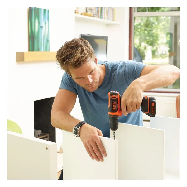 Black+Decker Bdcdd12k 10.8 V Darbesiz Matkap - Görsel 8