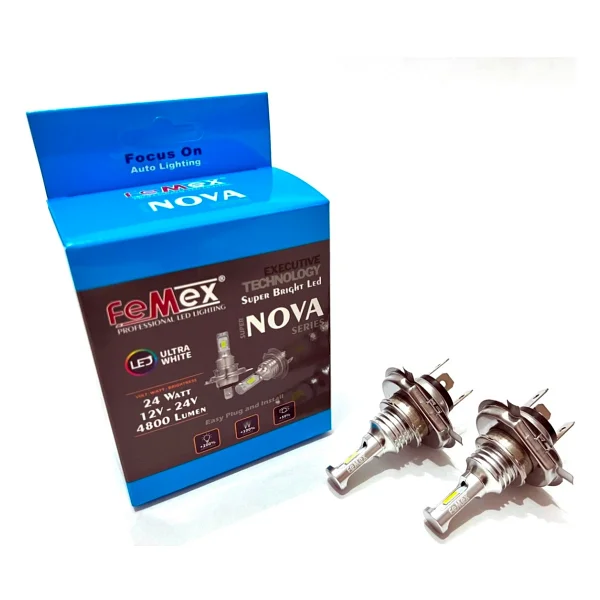 Femex Nova Csp 3570 H4 Beyaz LED Xenon LED Headlight - Görsel 6