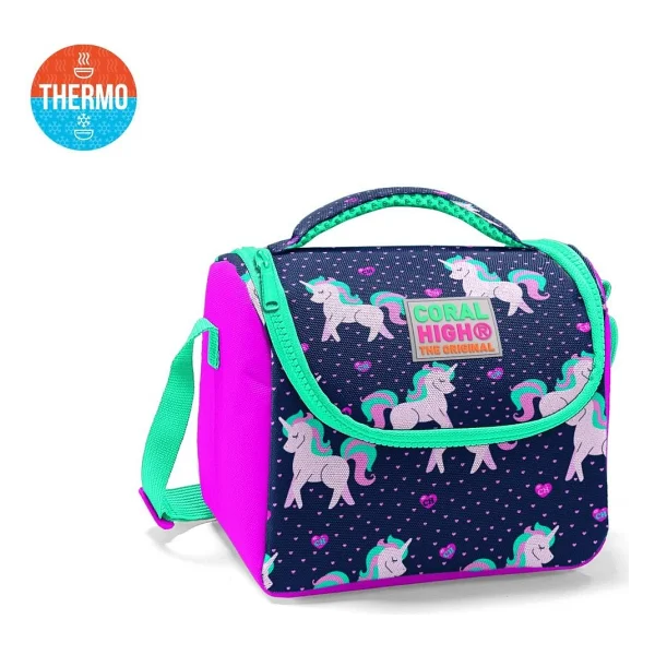 Coral High 11727 Unicorn Desenli Termoslu Beslenme Çantası - Görsel 6