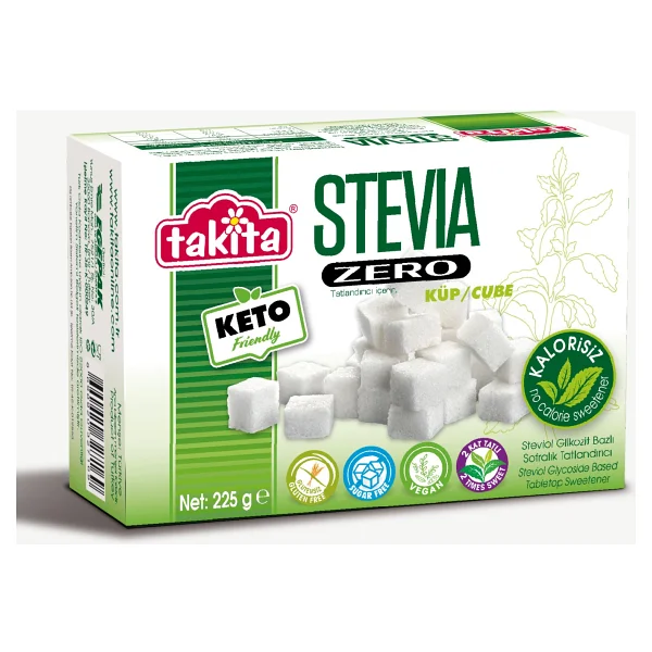 Takita Stevia Zero 225 Gr Küp Tatlandırıcı - Görsel 7