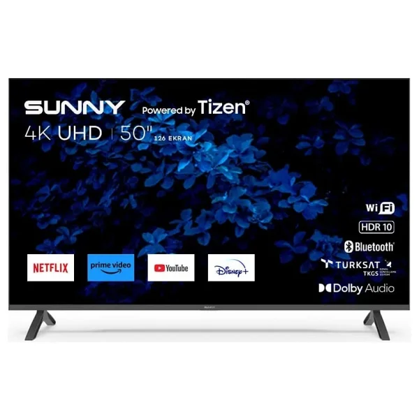 Sunny Sn50fmn501 Frameless 4K Ultra HD 50" 127 Ekran Uydu Alıcılı Smart LED TV - Görsel 6