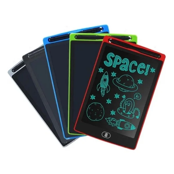 Writing Tablet Beyaz Lcd 8.5 Inç Dijital Kalemli Çizim Yazı Tahtası - Görsel 2