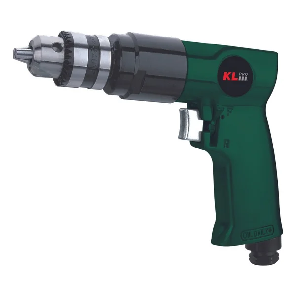 Kl Pro Profesyonel Havalı Matkap 10 Mm Anahtarlı Mandren İle 1800 Dev/Dk Yüksüz Hız - Görsel 2
