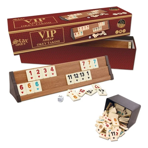 Star Vip Ahşap Okey Takımı 1010464 - Görsel 4