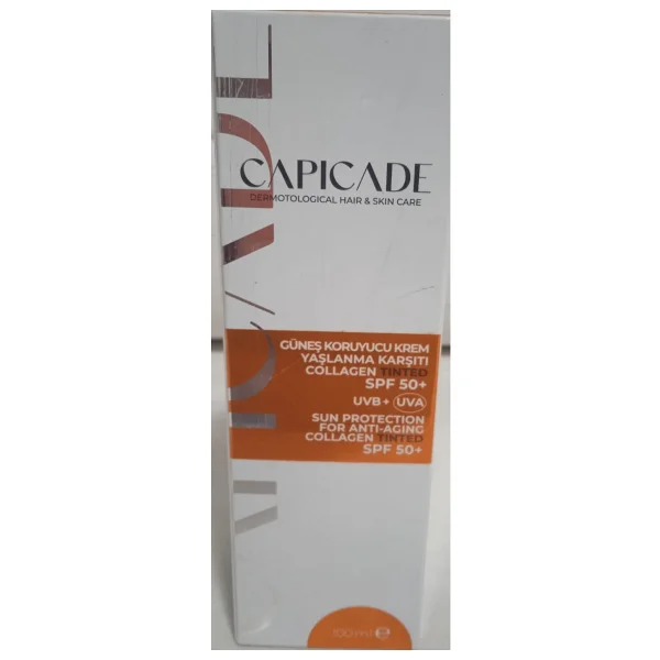 Capicade Kolajen 100 Ml 50 Faktör Renkli Güneş Kremi - Görsel 5