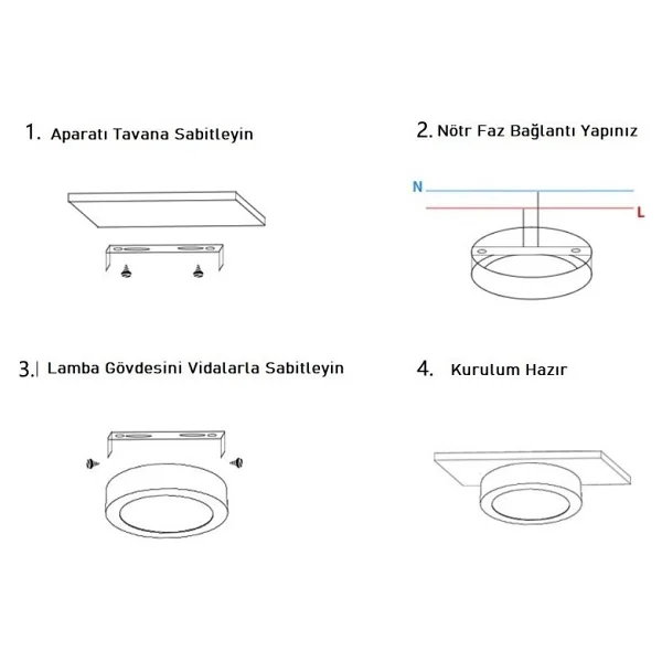 Cata Ct-5238 30 W LED Panel Armatür - Görsel 6