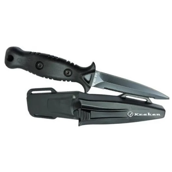 Kraken Bıçak Çelik Kn34b, 22 Cm Siyah - Görsel 3