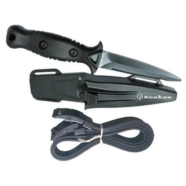 Kraken Bıçak Çelik Kn34b, 22 Cm Siyah - Görsel 2
