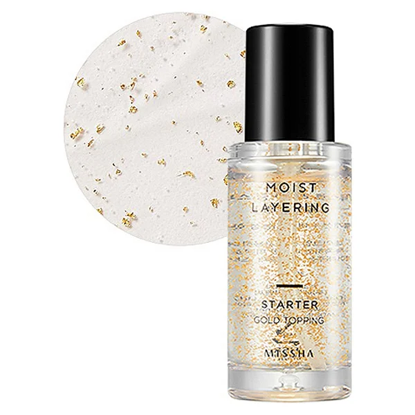 Missha Moist Layering Starter Gold Topping 30 ml Makyaj Bazı - Görsel 9