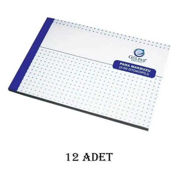 Gülpaş 675 Para Makbuzu 2/50 - 12 Adet - Görsel 2