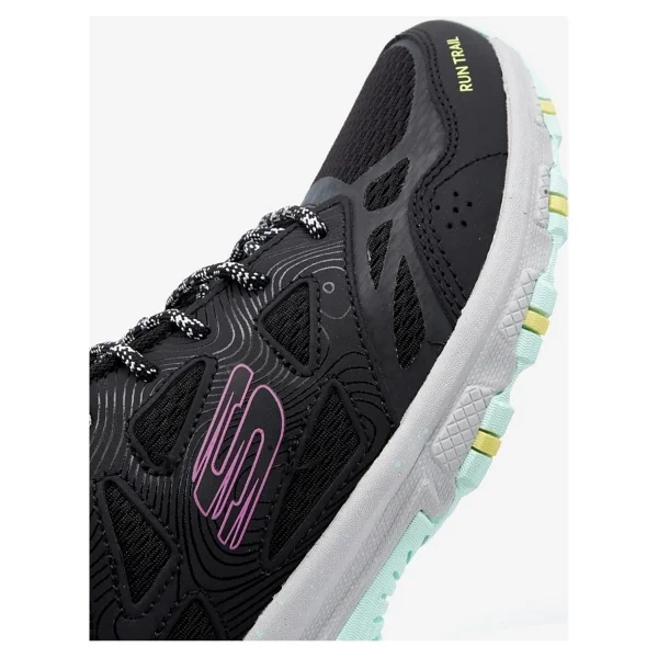 Skechers Hillcrest 149821 Bkmt Siyah-Pembe Kadın Outdoor Ayakkabı - Görsel 5